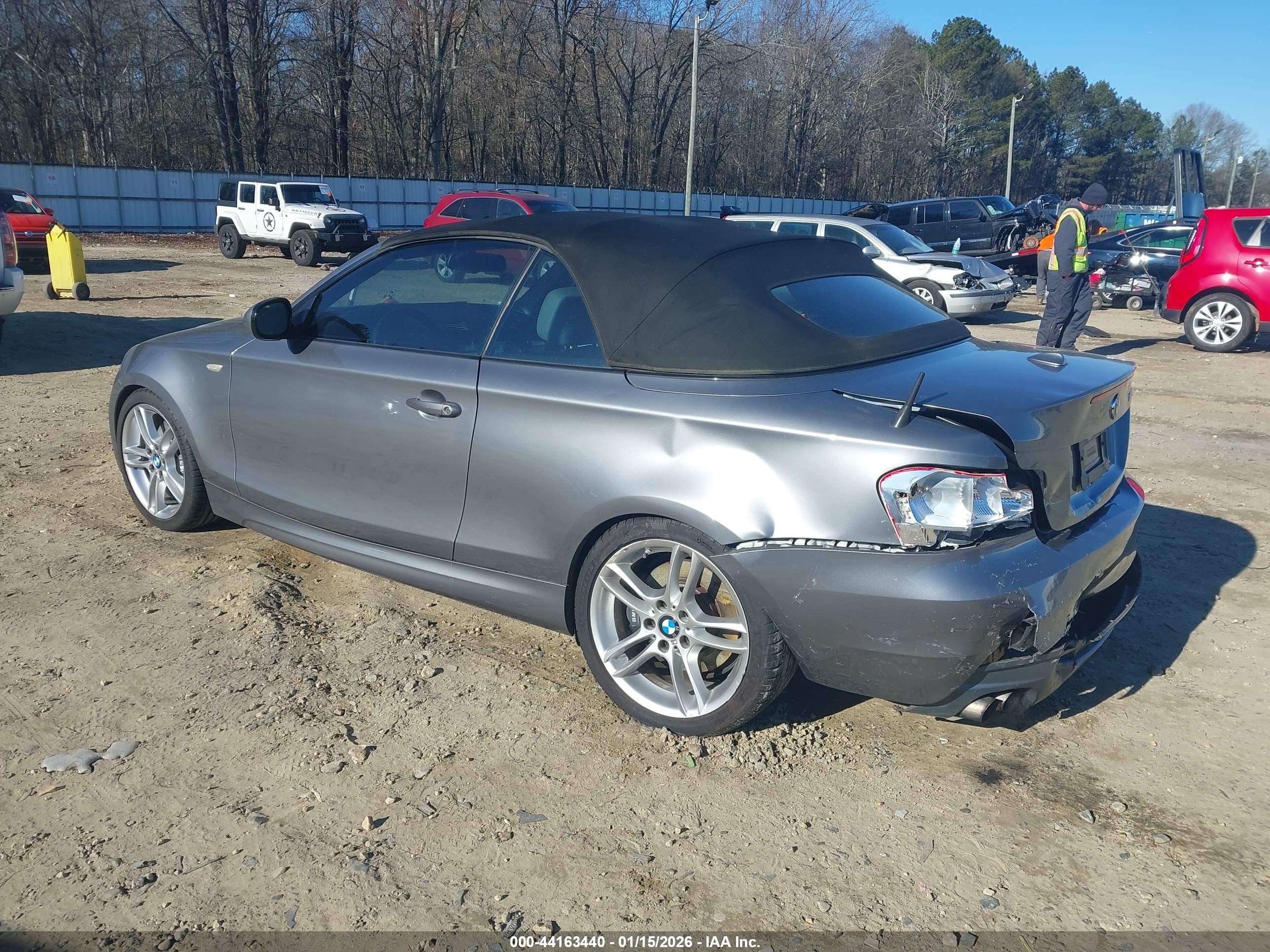2010 Bmw 135i   Gray vin: WBAUN9C55AVK41469