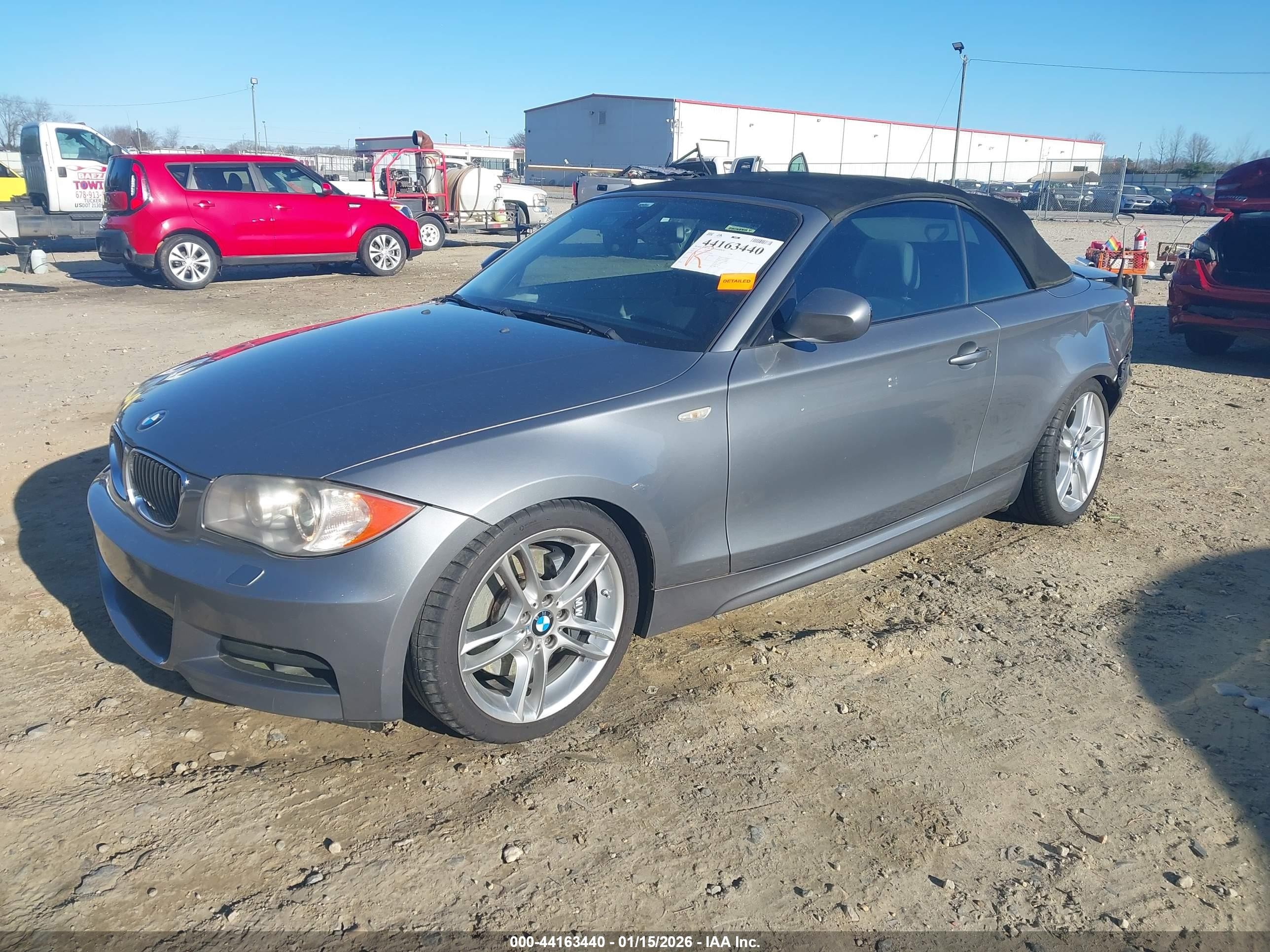 2010 Bmw 135i   Gray vin: WBAUN9C55AVK41469