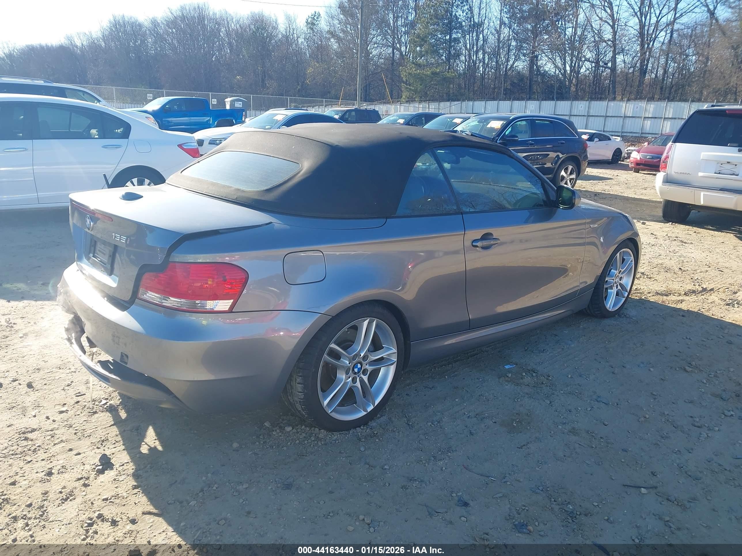 2010 Bmw 135i   Gray vin: WBAUN9C55AVK41469
