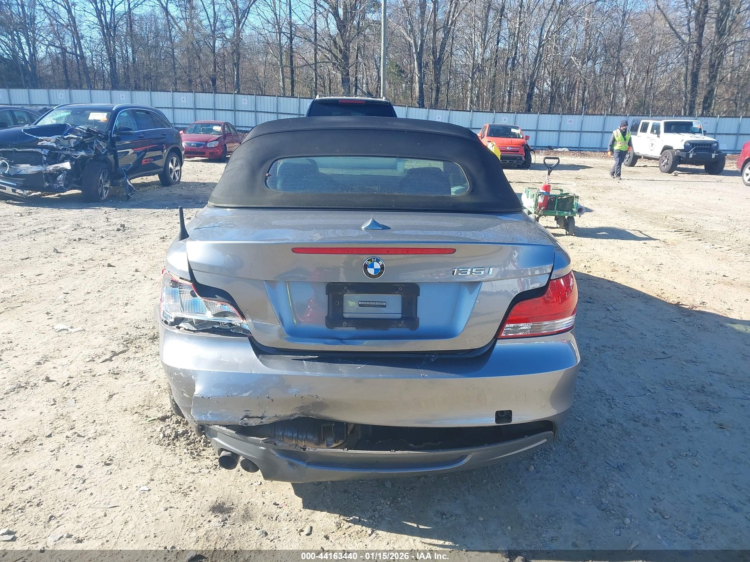 2010 Bmw 135i   Gray vin: WBAUN9C55AVK41469