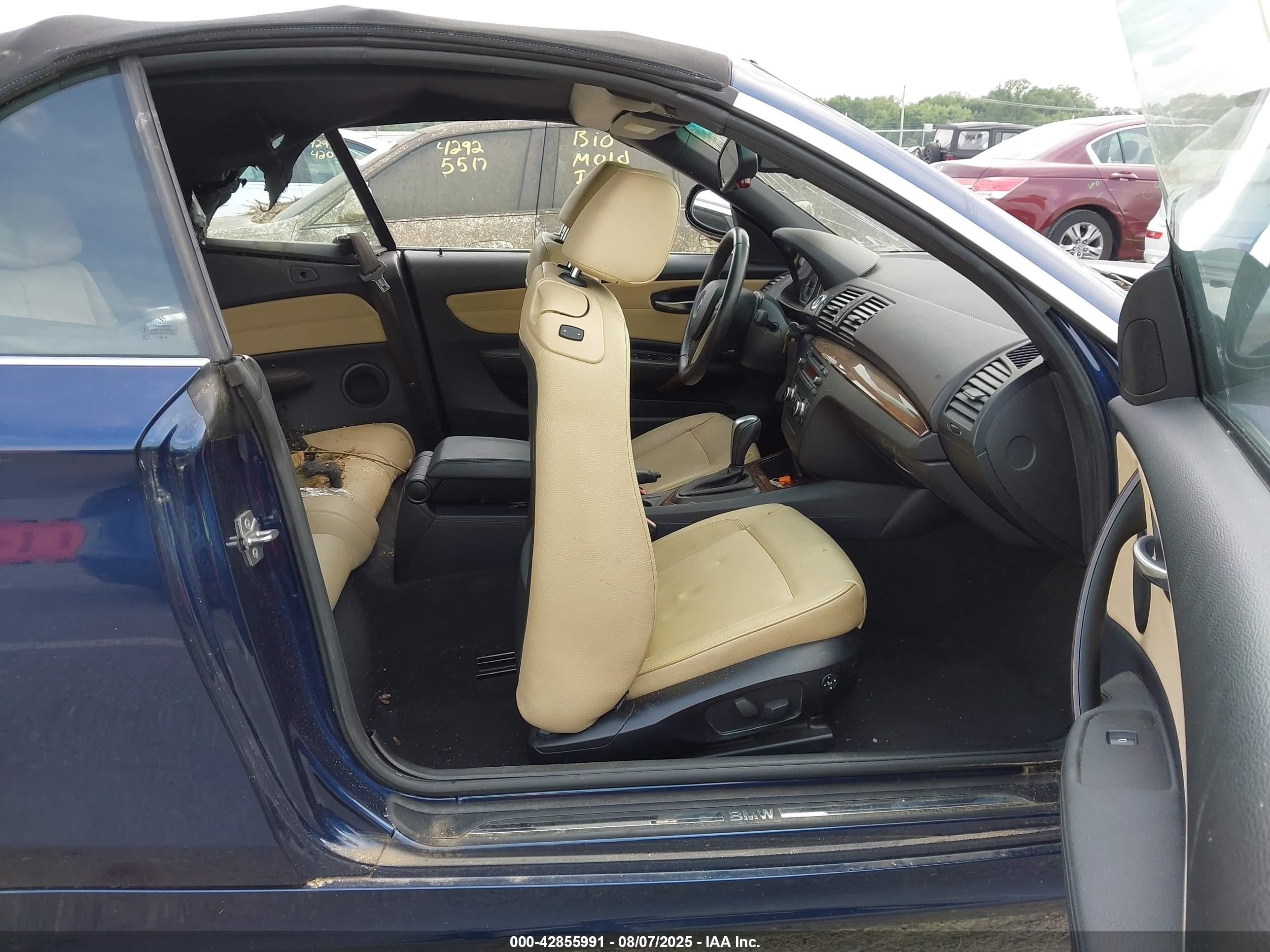 2010 Bmw 135i   Синий vin: WBAUN9C56AVK41884