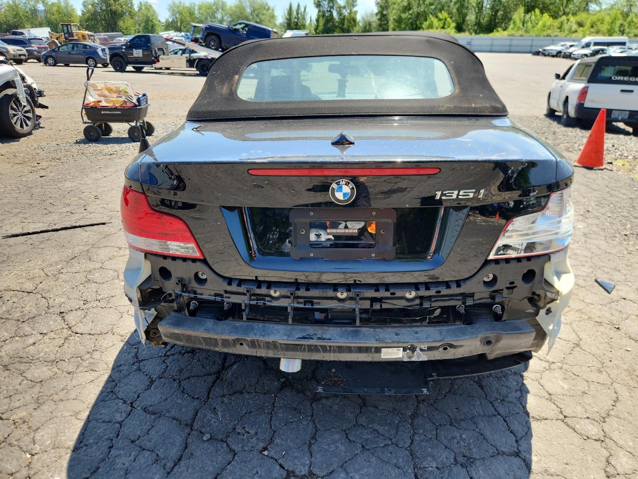 2010 Bmw 135 I Black vin: WBAUN9C57AVK41246