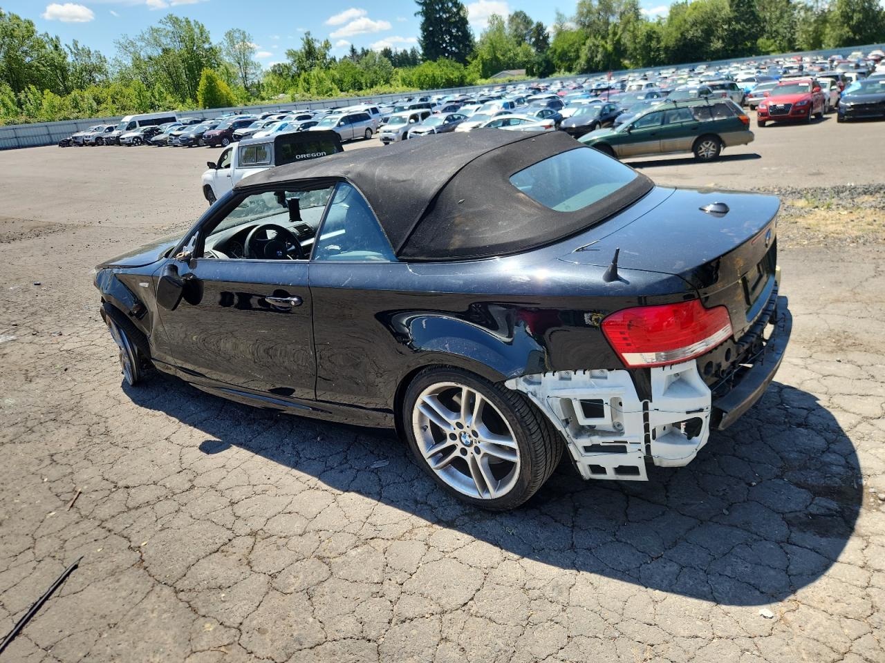 2010 Bmw 135 I Black vin: WBAUN9C57AVK41246