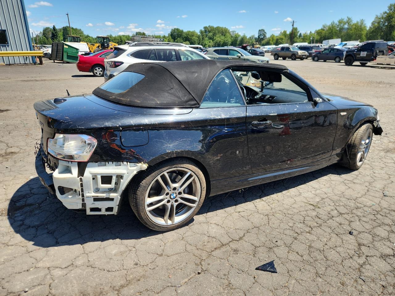 2010 Bmw 135 I Black vin: WBAUN9C57AVK41246
