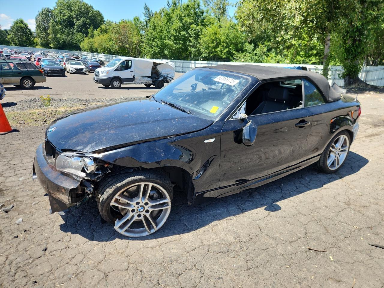 2010 Bmw 135 I Black vin: WBAUN9C57AVK41246