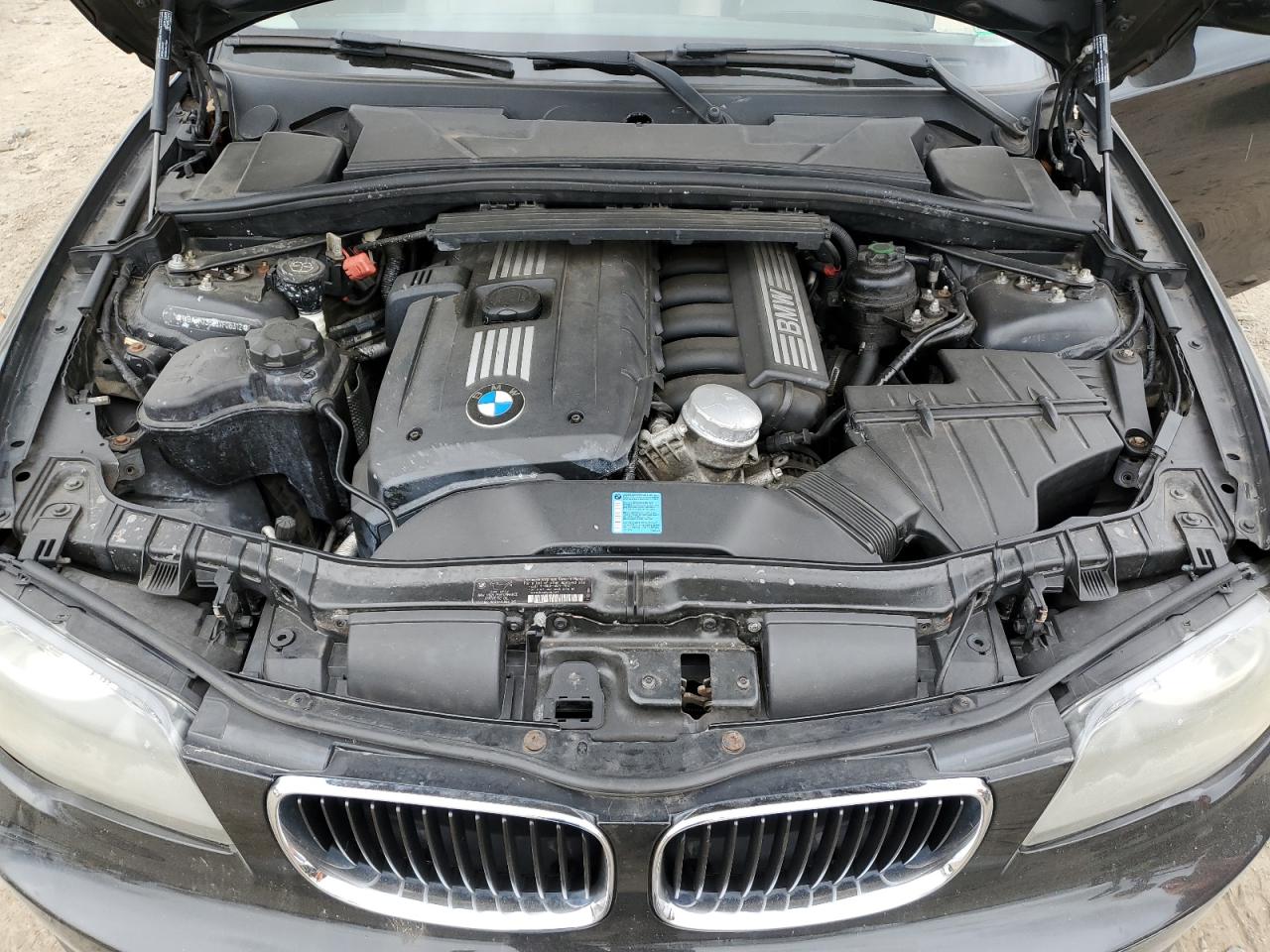 2008 Bmw 128 I Black vin: WBAUP73508VF06312