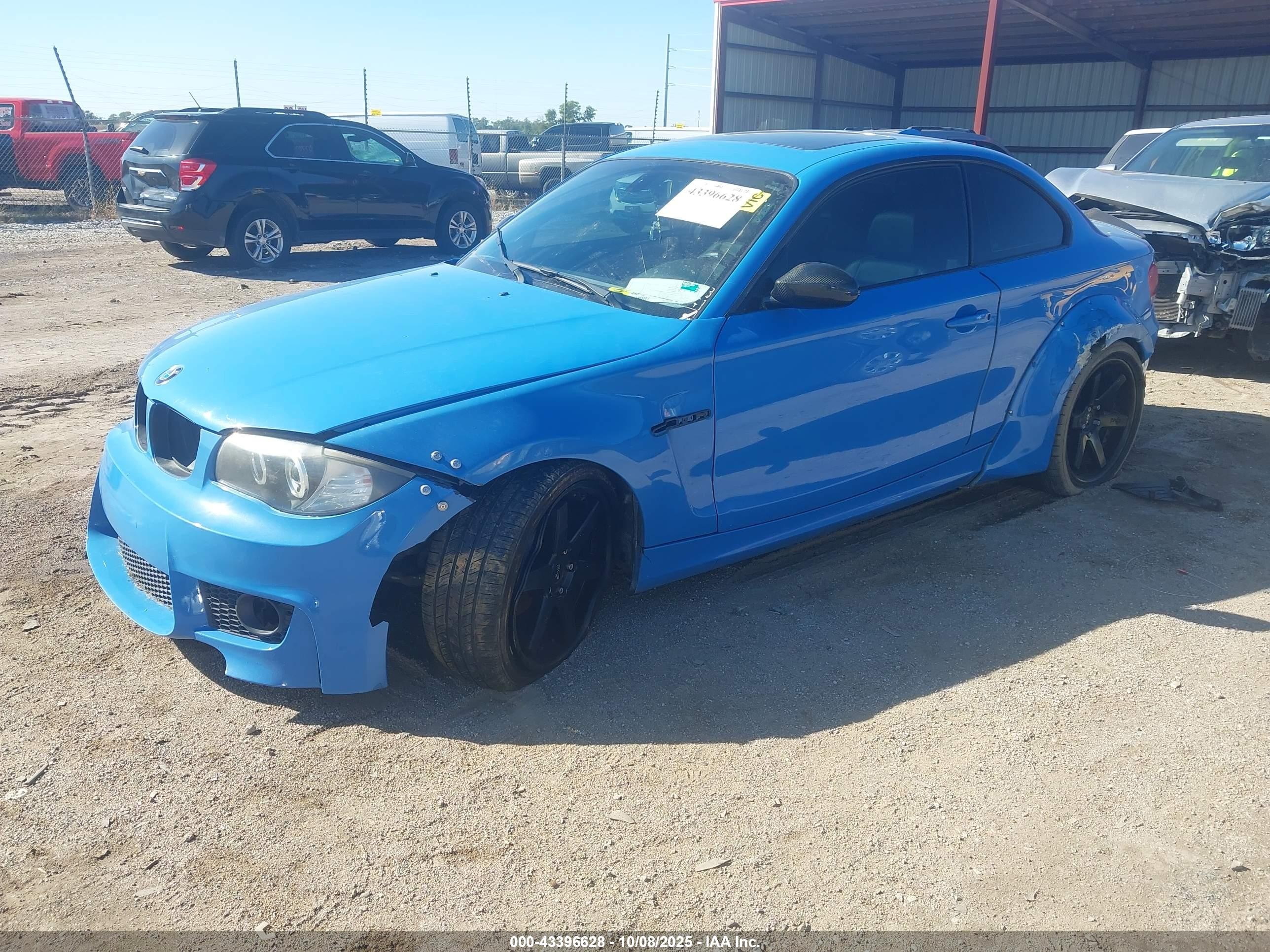 2008 Bmw 128i   Blue vin: WBAUP73508VF08853