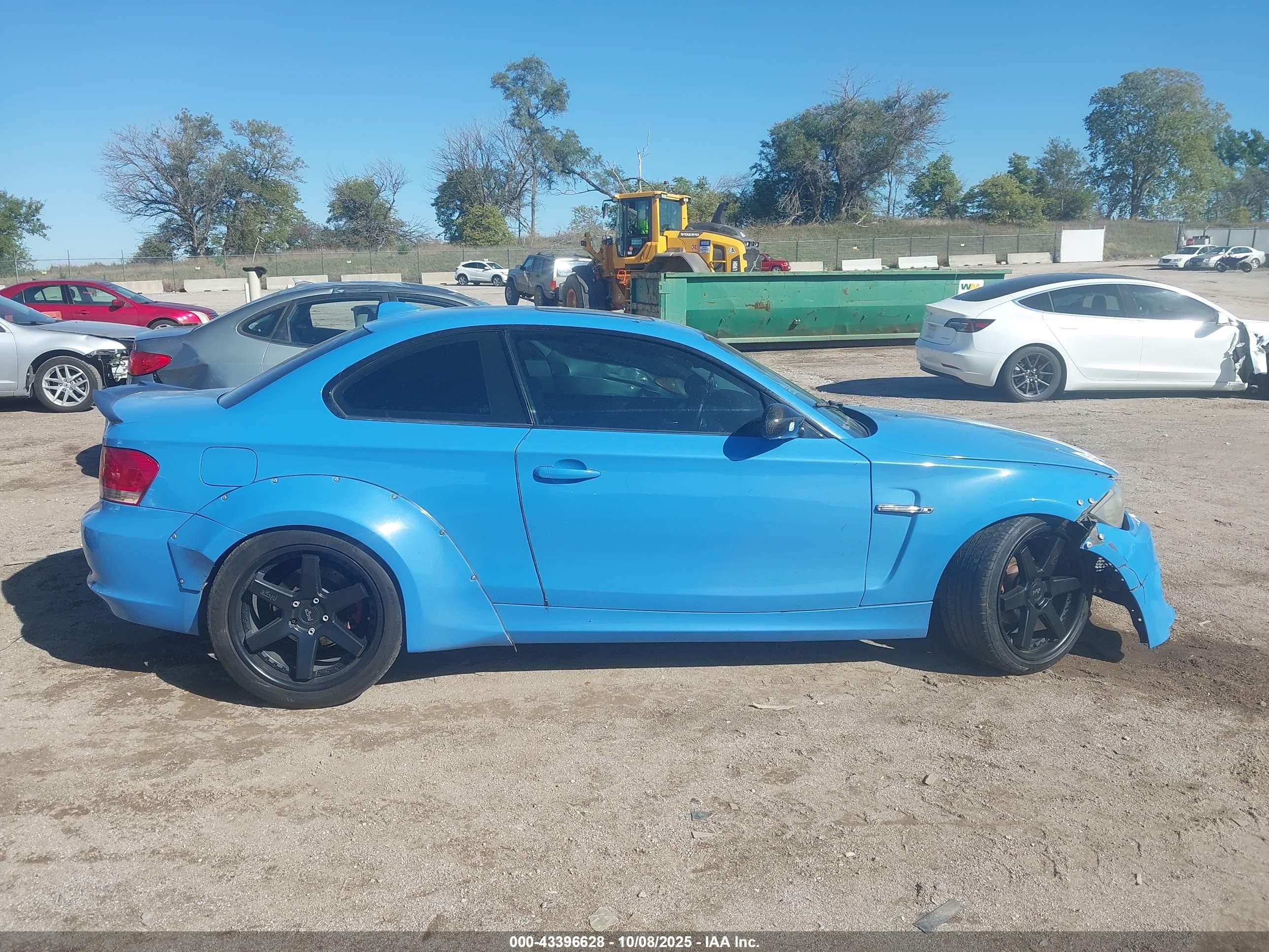 2008 Bmw 128i   Blue vin: WBAUP73508VF08853