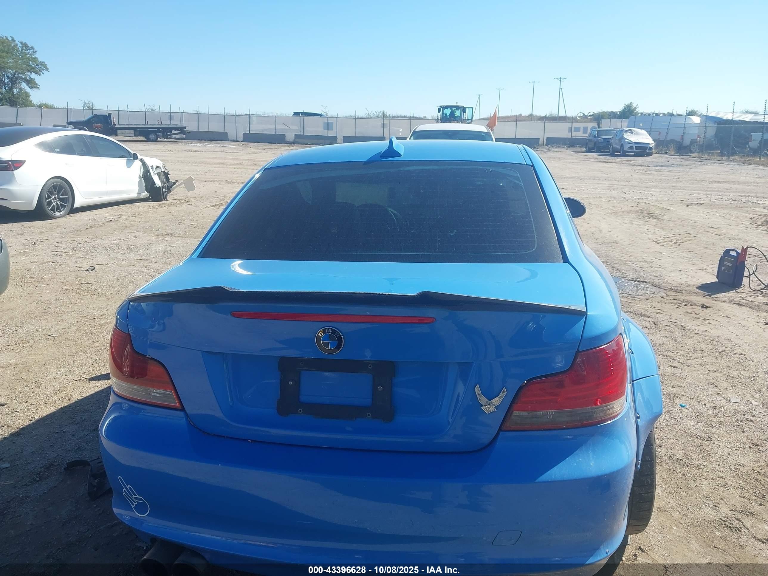 2008 Bmw 128i   Blue vin: WBAUP73508VF08853