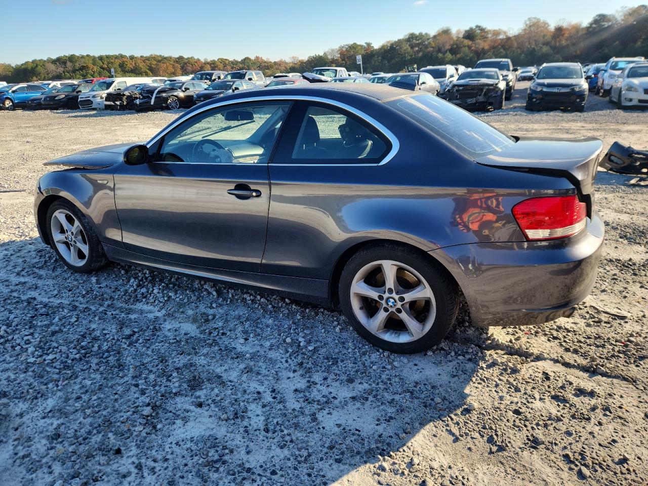 2008 Bmw 128 I Gray vin: WBAUP73508VF08965