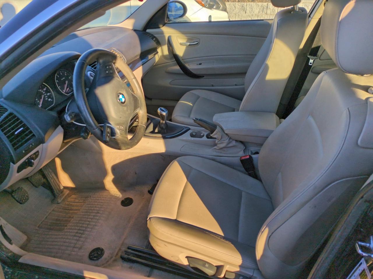 2008 Bmw 128 I Black vin: WBAUP73518VF06576