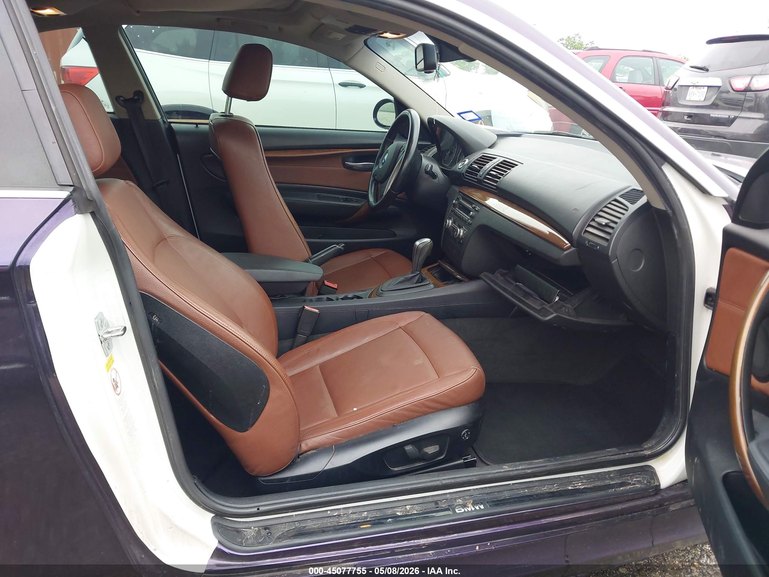 2008 Bmw 128i   Purple vin: WBAUP73518VF08649