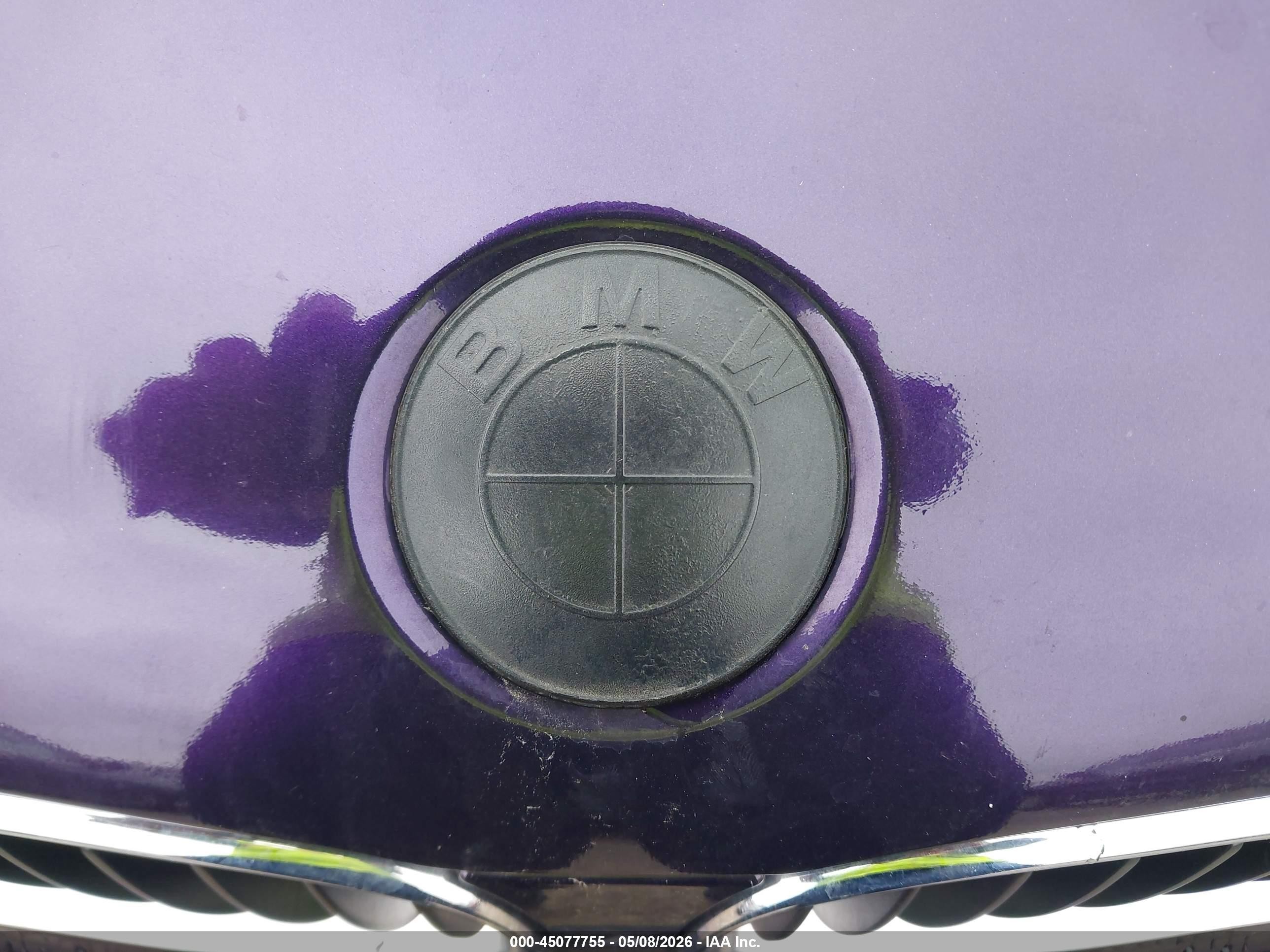 2008 Bmw 128i   Purple vin: WBAUP73518VF08649