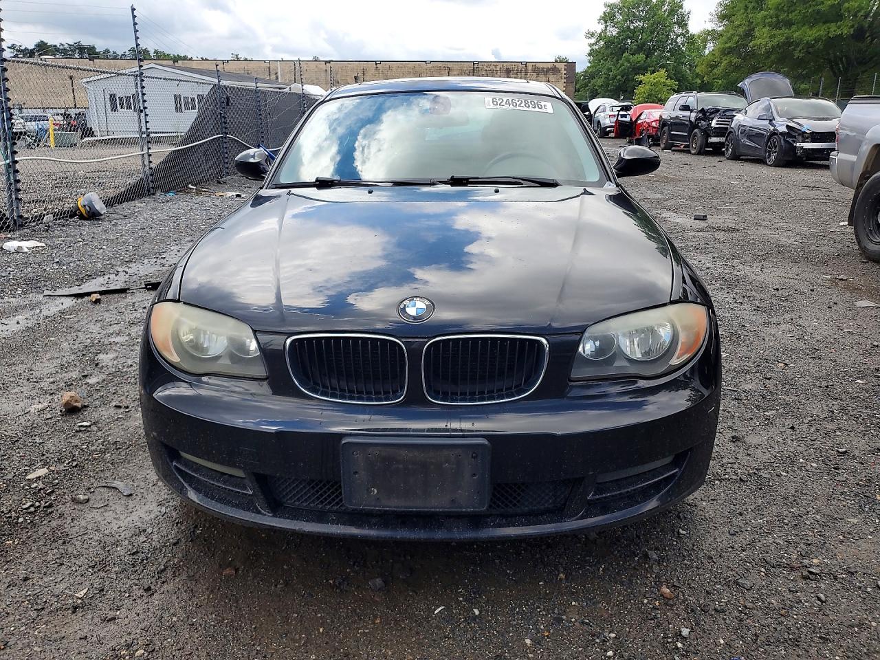 2009 Bmw 128 I Black vin: WBAUP73519VK76259