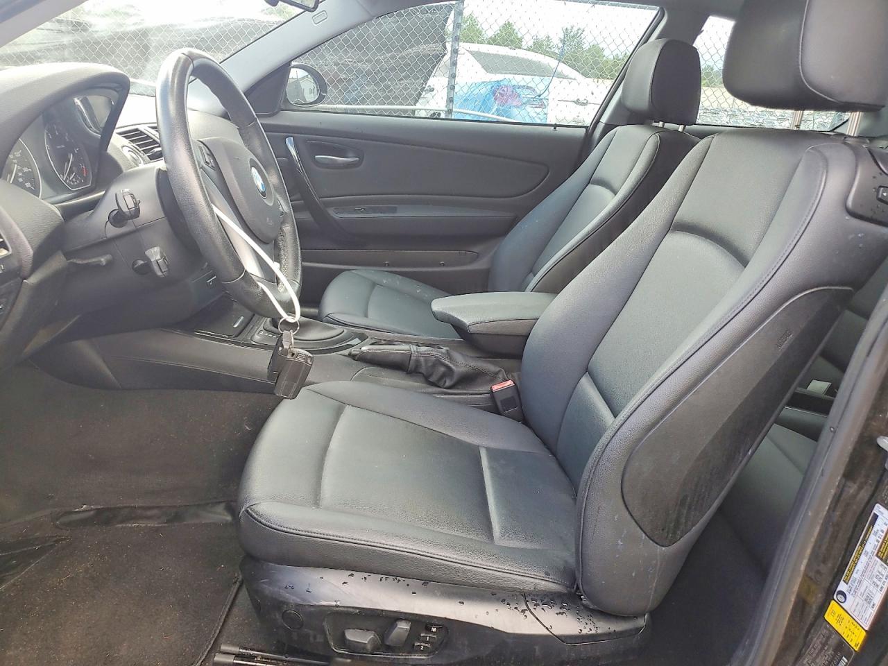 2009 Bmw 128 I Black vin: WBAUP73519VK76259