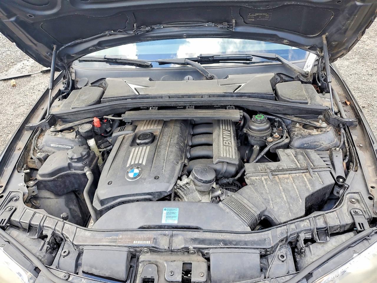 2009 Bmw 128 I Black vin: WBAUP73519VK76259