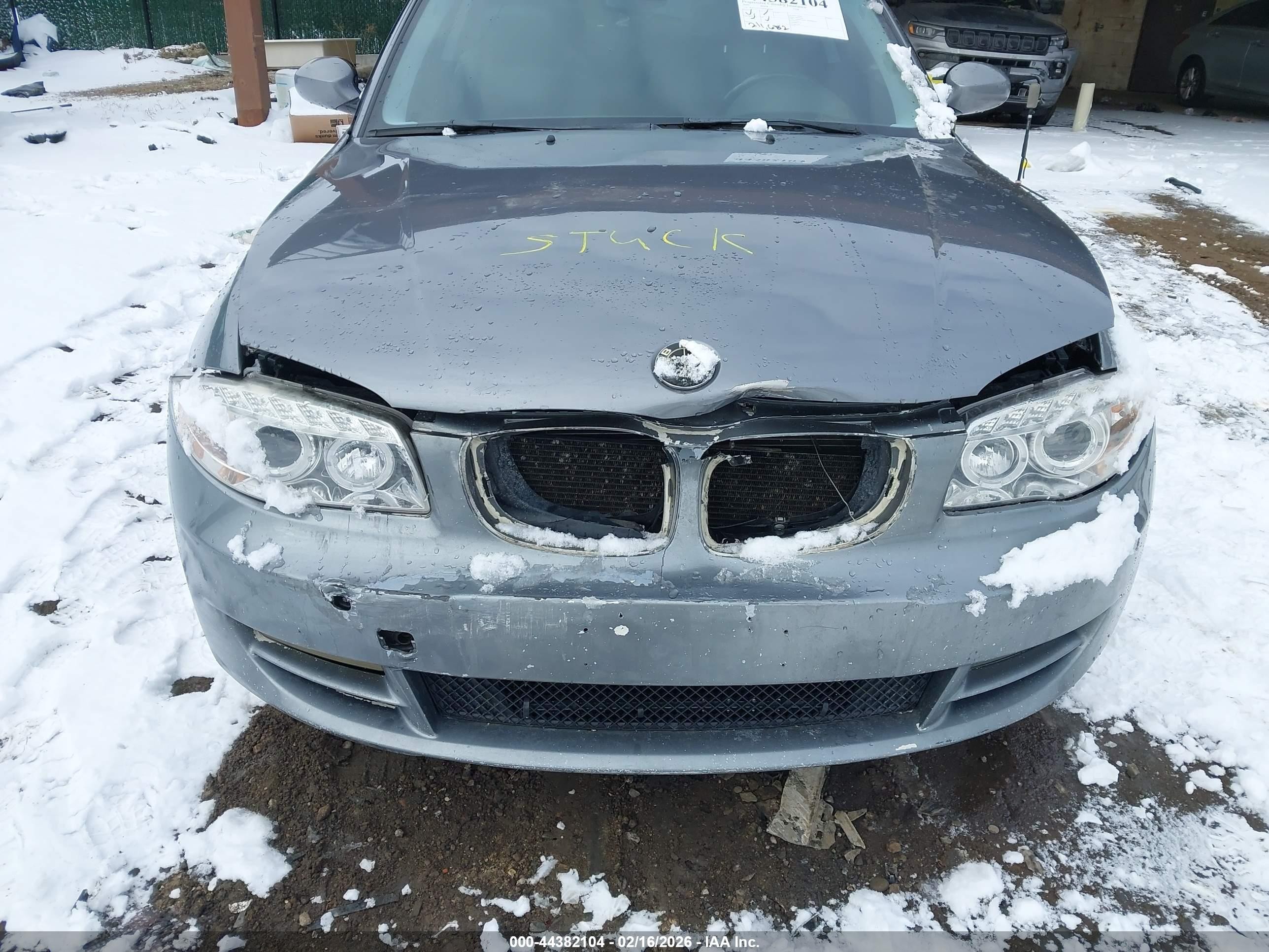 2009 Bmw 128i   Gray vin: WBAUP73539VK75808