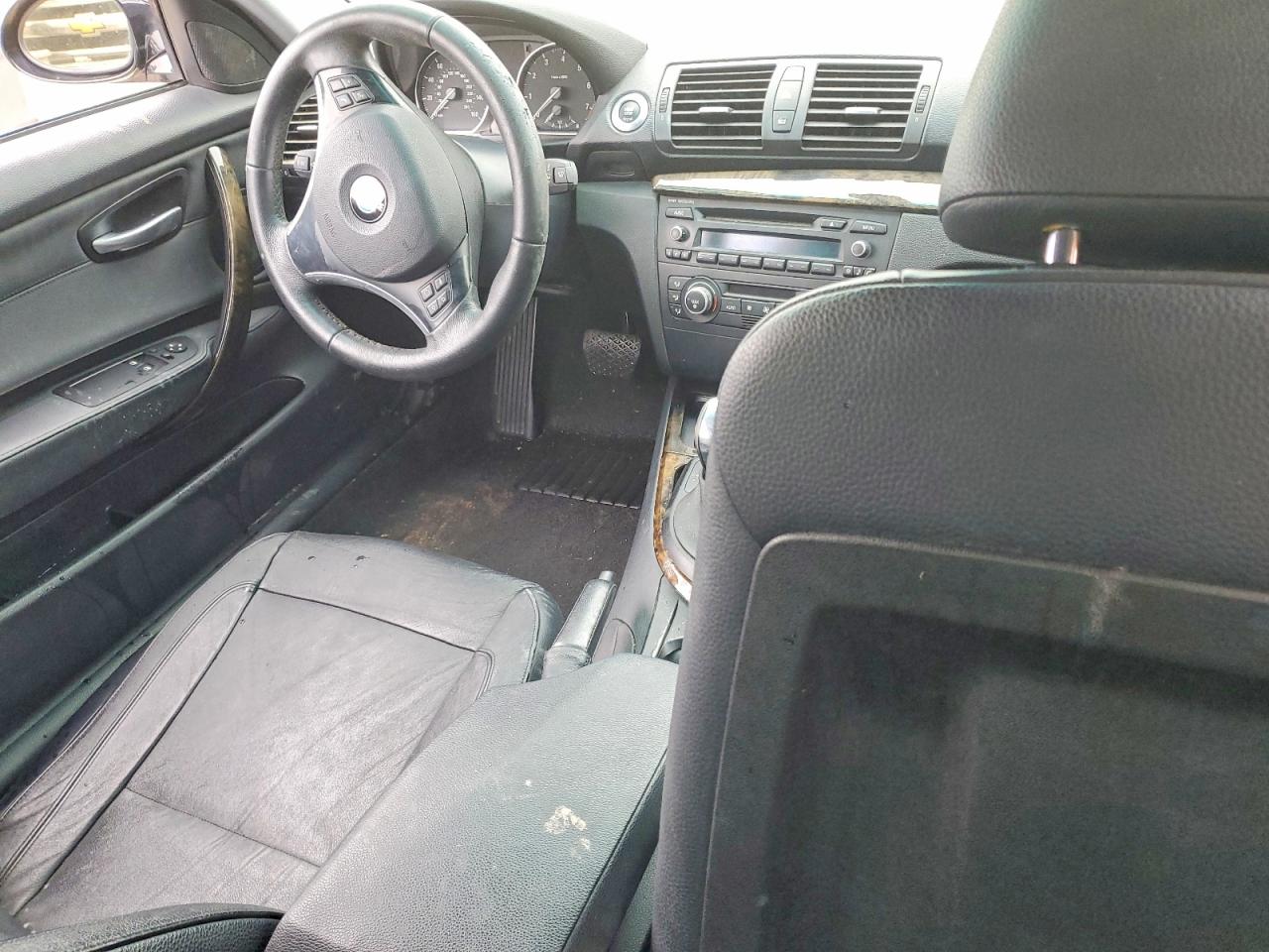 2009 Bmw 128 I Черный vin: WBAUP73539VK75937