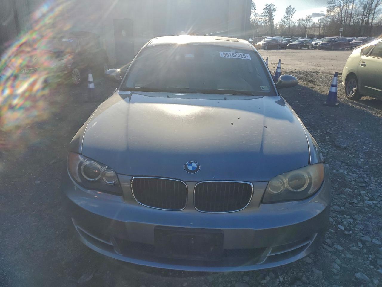 2009 Bmw 128 I Gray vin: WBAUP73539VK76053