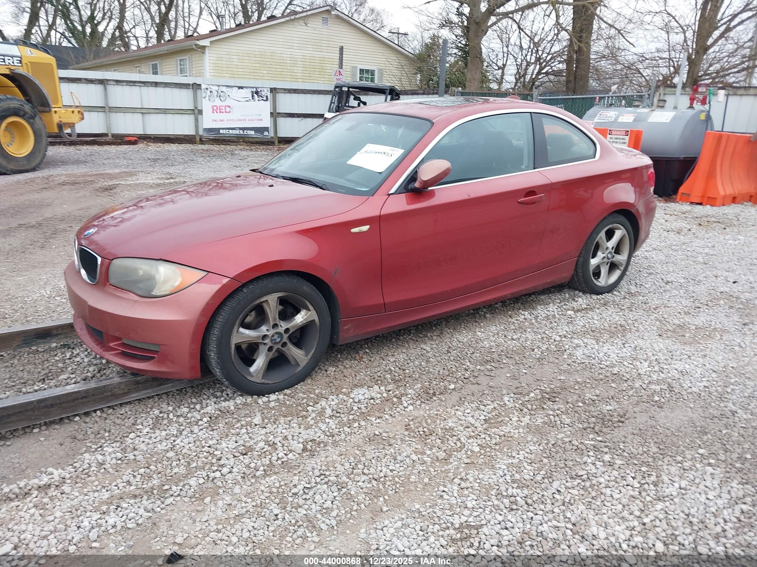 2008 Bmw 128i   Orange vin: WBAUP73548VF08158