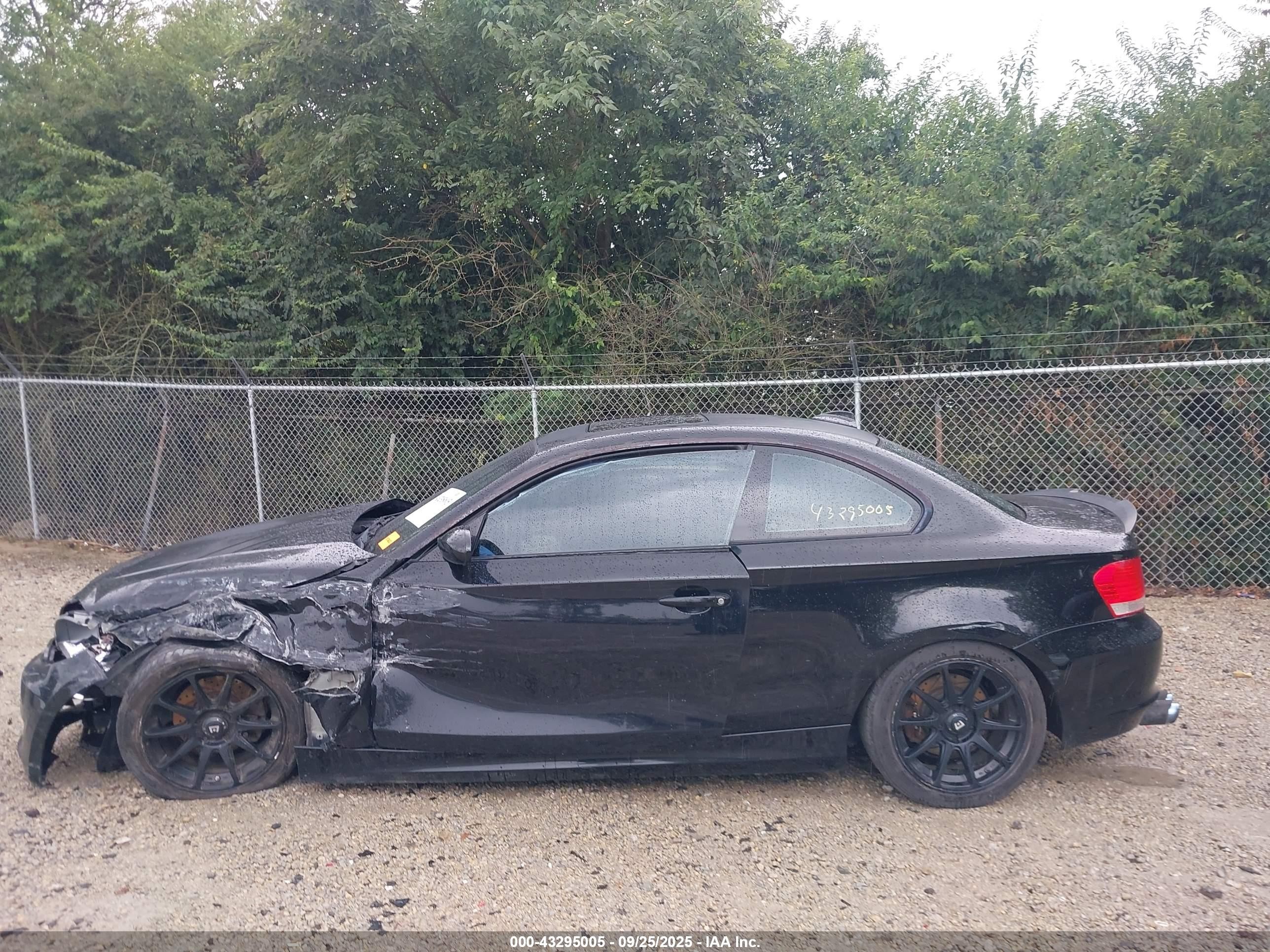 2008 Bmw 128i   Black vin: WBAUP73558VF06452