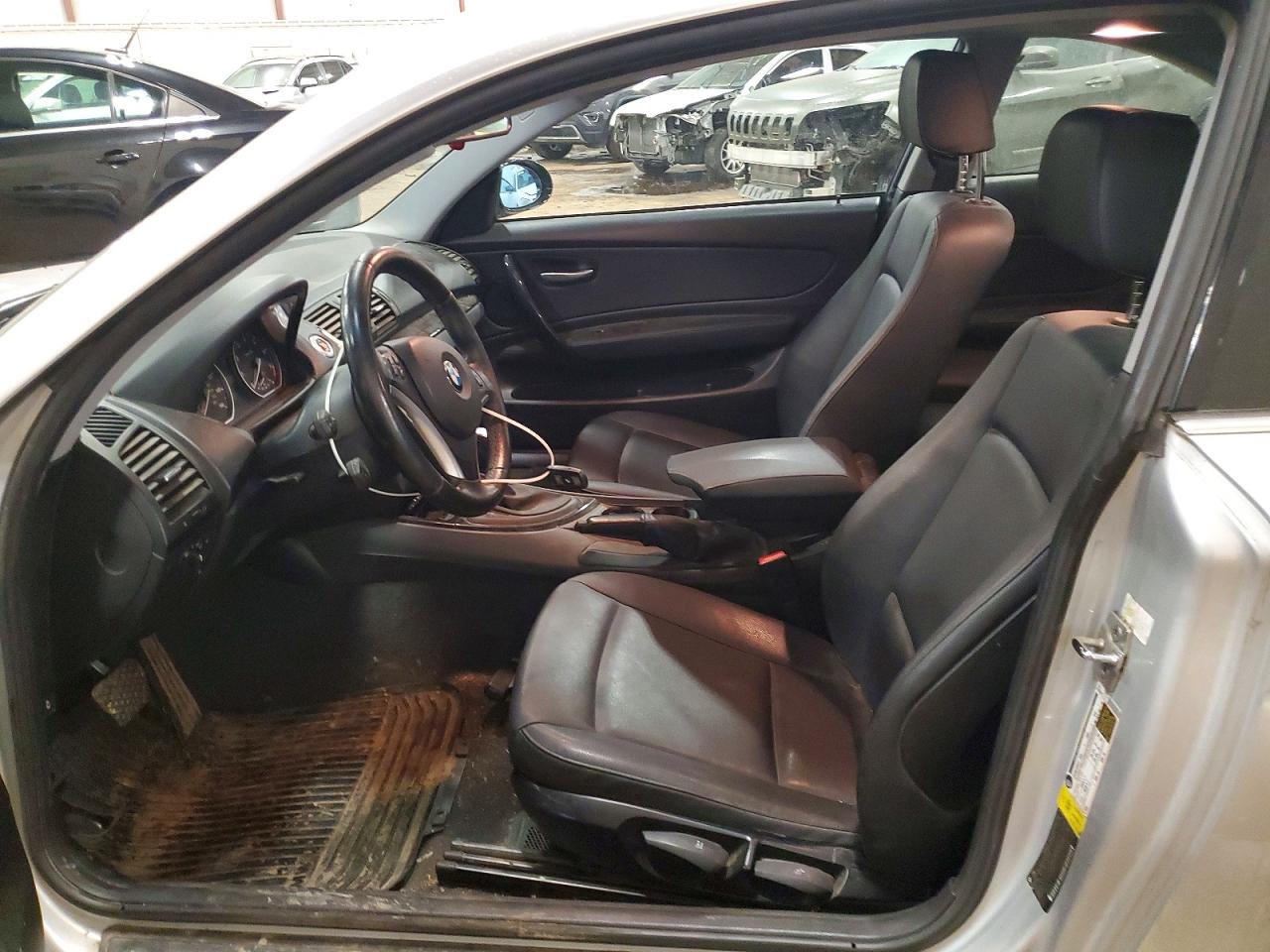 2008 Bmw 128 I Silver vin: WBAUP73568VF09411
