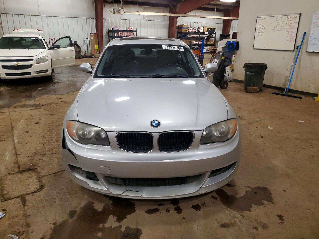 2008 Bmw 128 I Silver vin: WBAUP73568VF09411