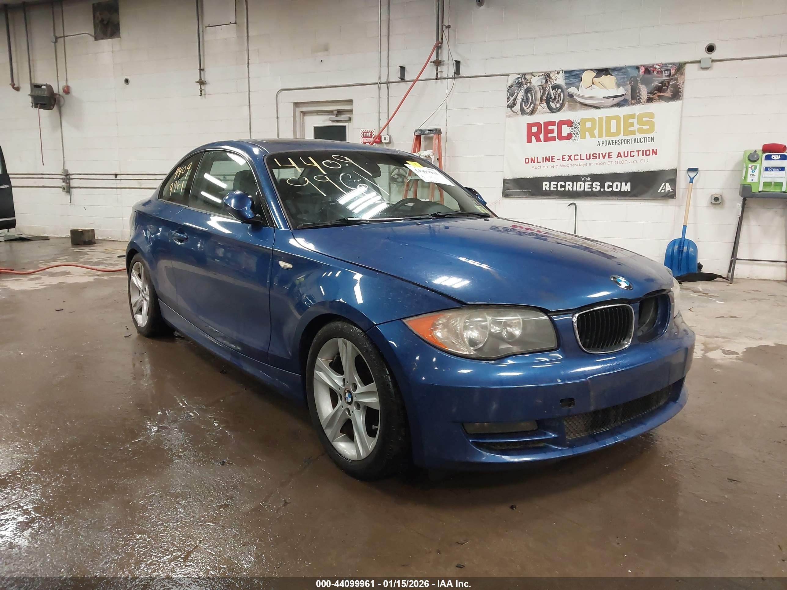2008 Bmw 128i   Blue vin: WBAUP73578VF09594