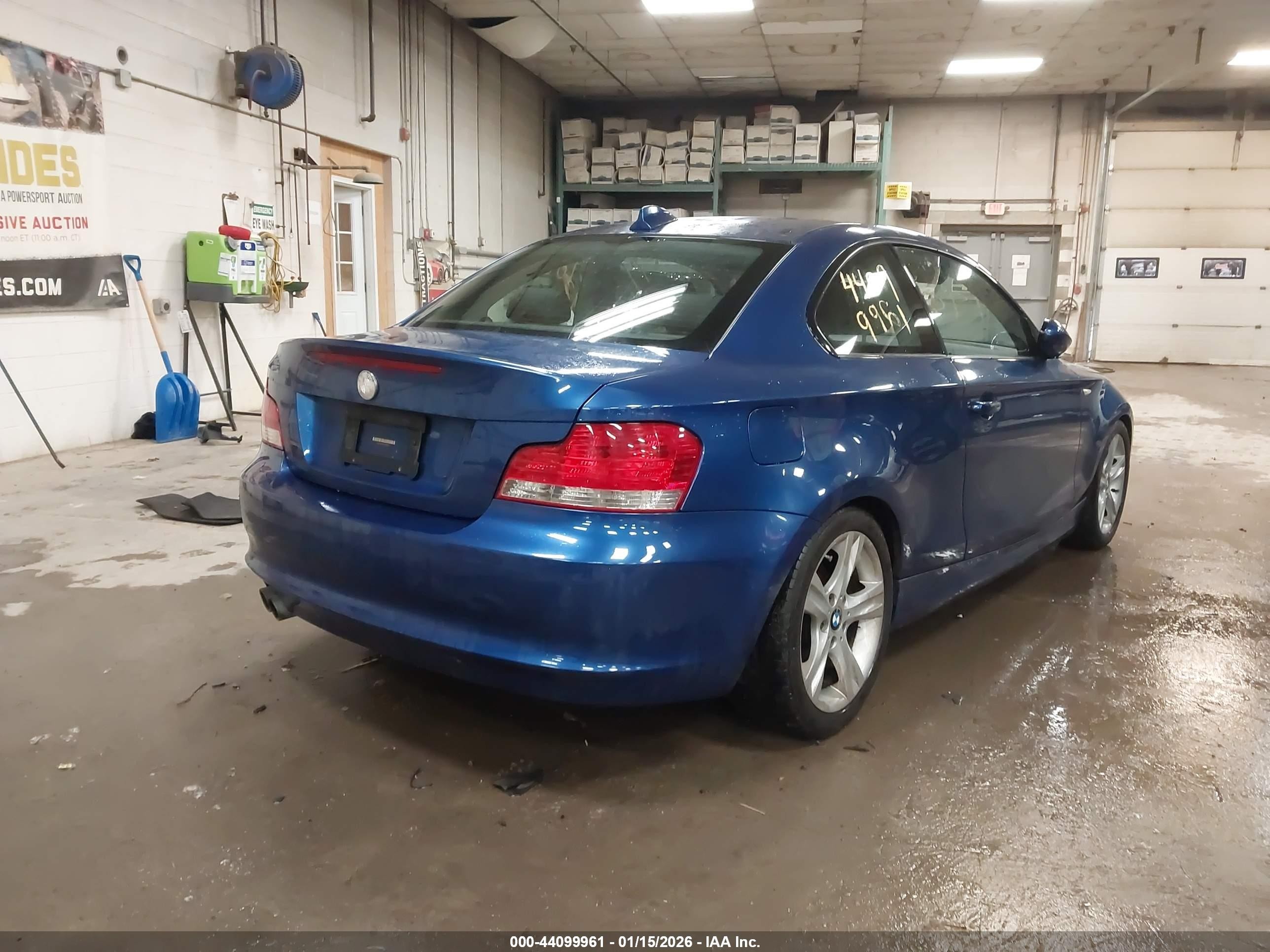 2008 Bmw 128i   Blue vin: WBAUP73578VF09594