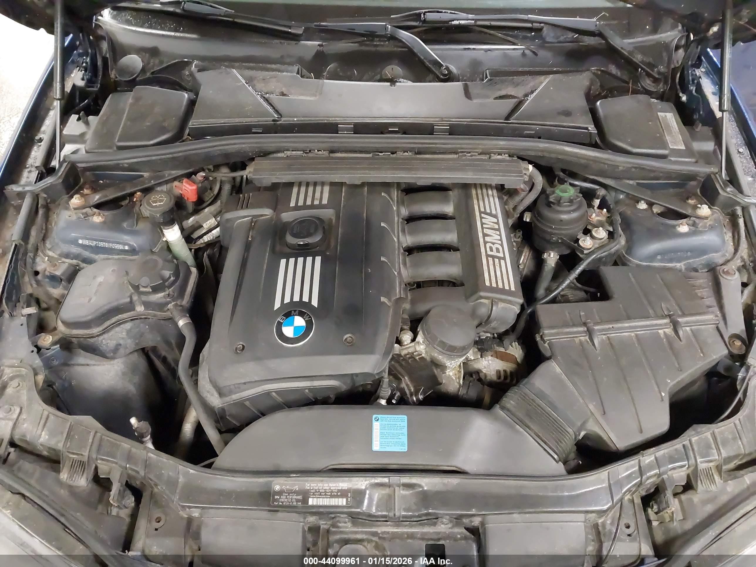2008 Bmw 128i   Blue vin: WBAUP73578VF09594