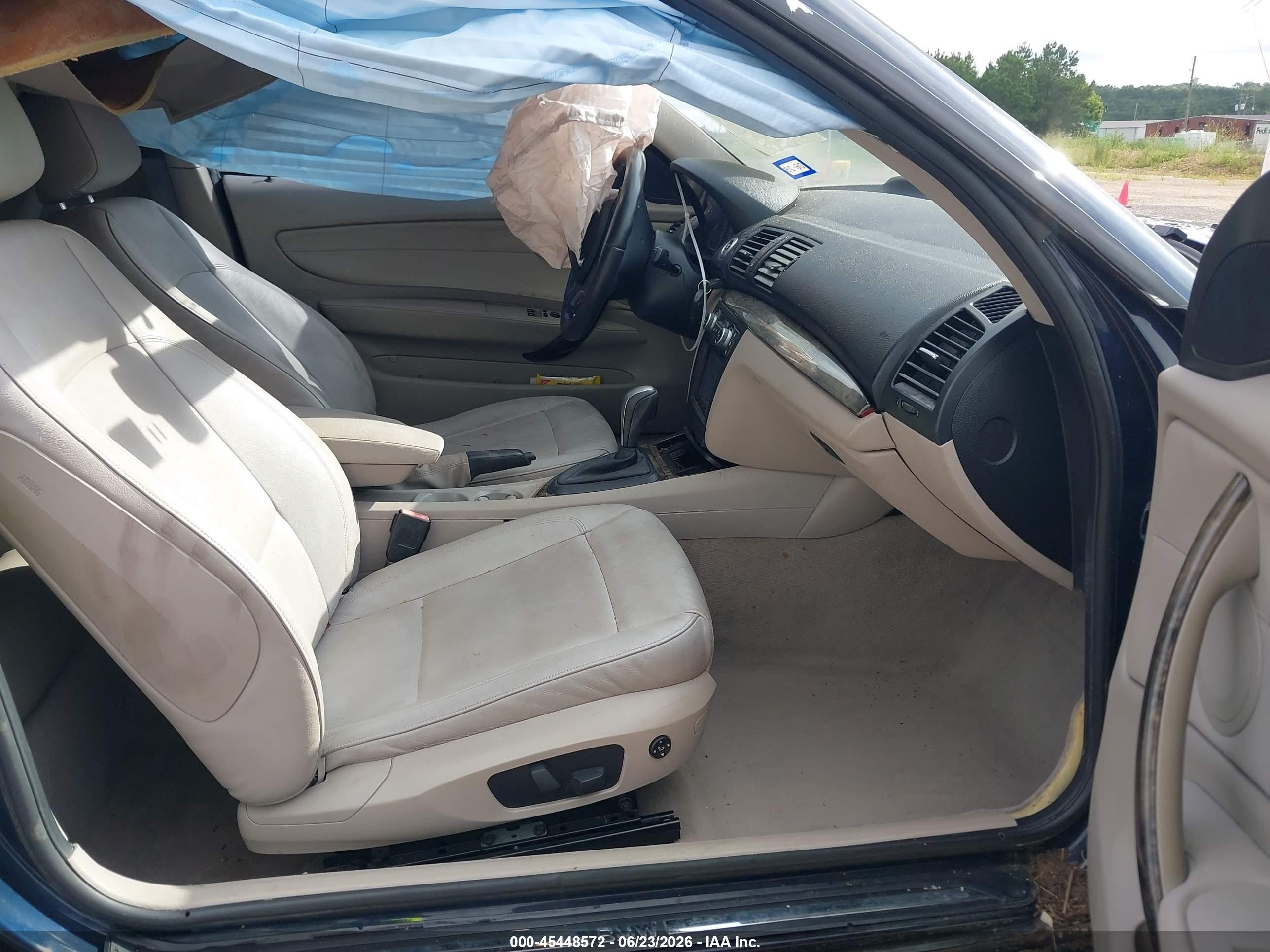 2009 Bmw 128i   Blue vin: WBAUP73579VK76444