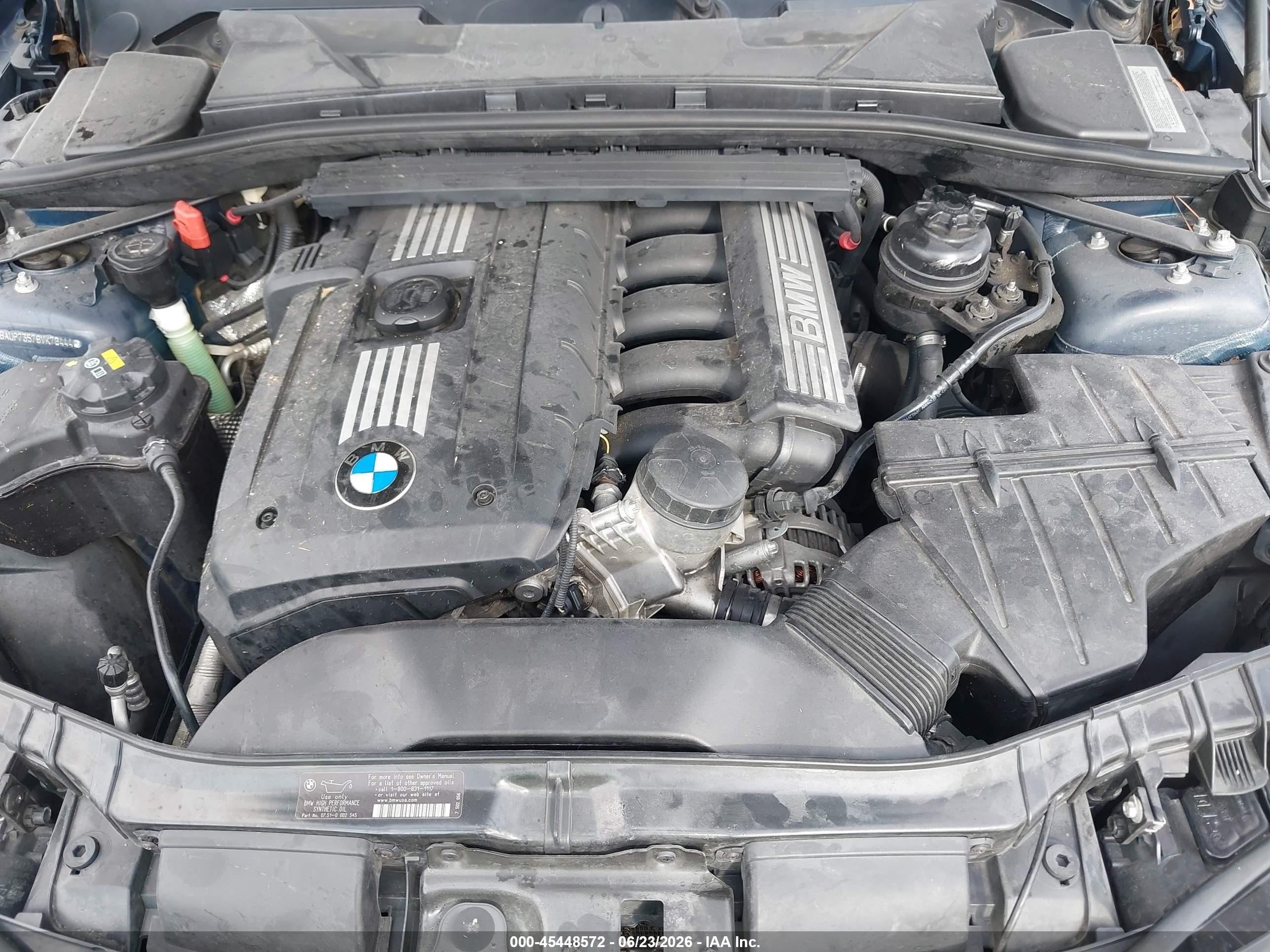 2009 Bmw 128i   Blue vin: WBAUP73579VK76444