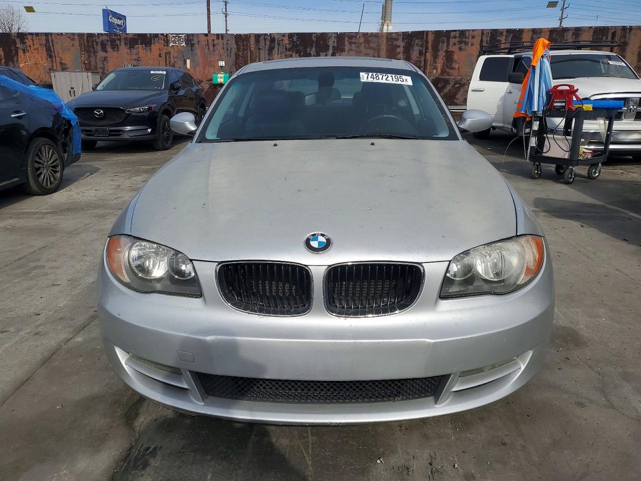 2009 Bmw 128 I Silver vin: WBAUP73589VK75187