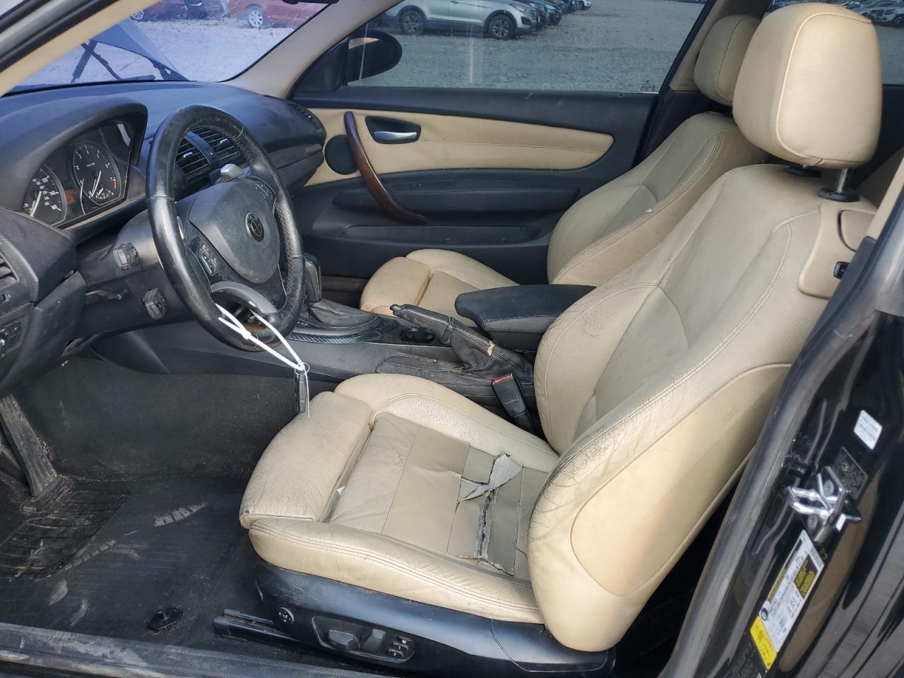 2009 Bmw 128 I Black vin: WBAUP73599VK74503