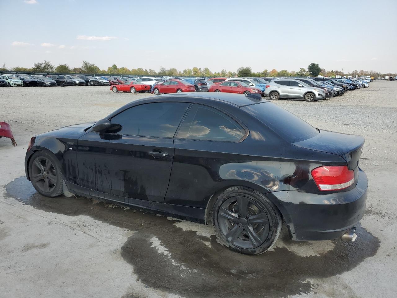 2009 Bmw 128 I Black vin: WBAUP73599VK74503