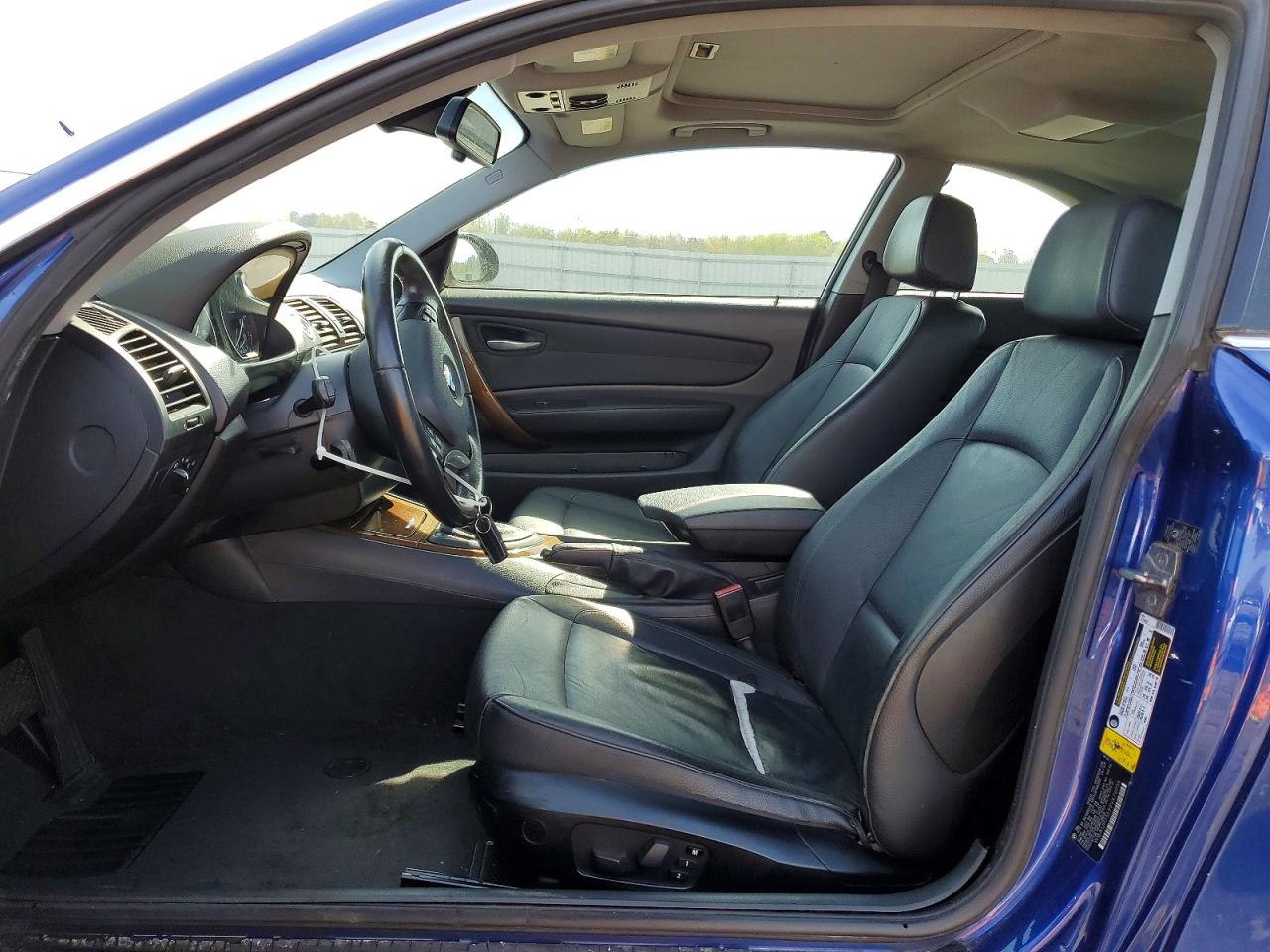 2009 Bmw 128 I Blue vin: WBAUP73599VK76056