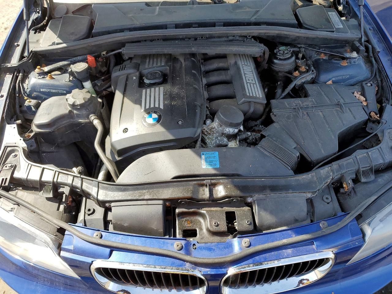 2009 Bmw 128 I Blue vin: WBAUP73599VK76056