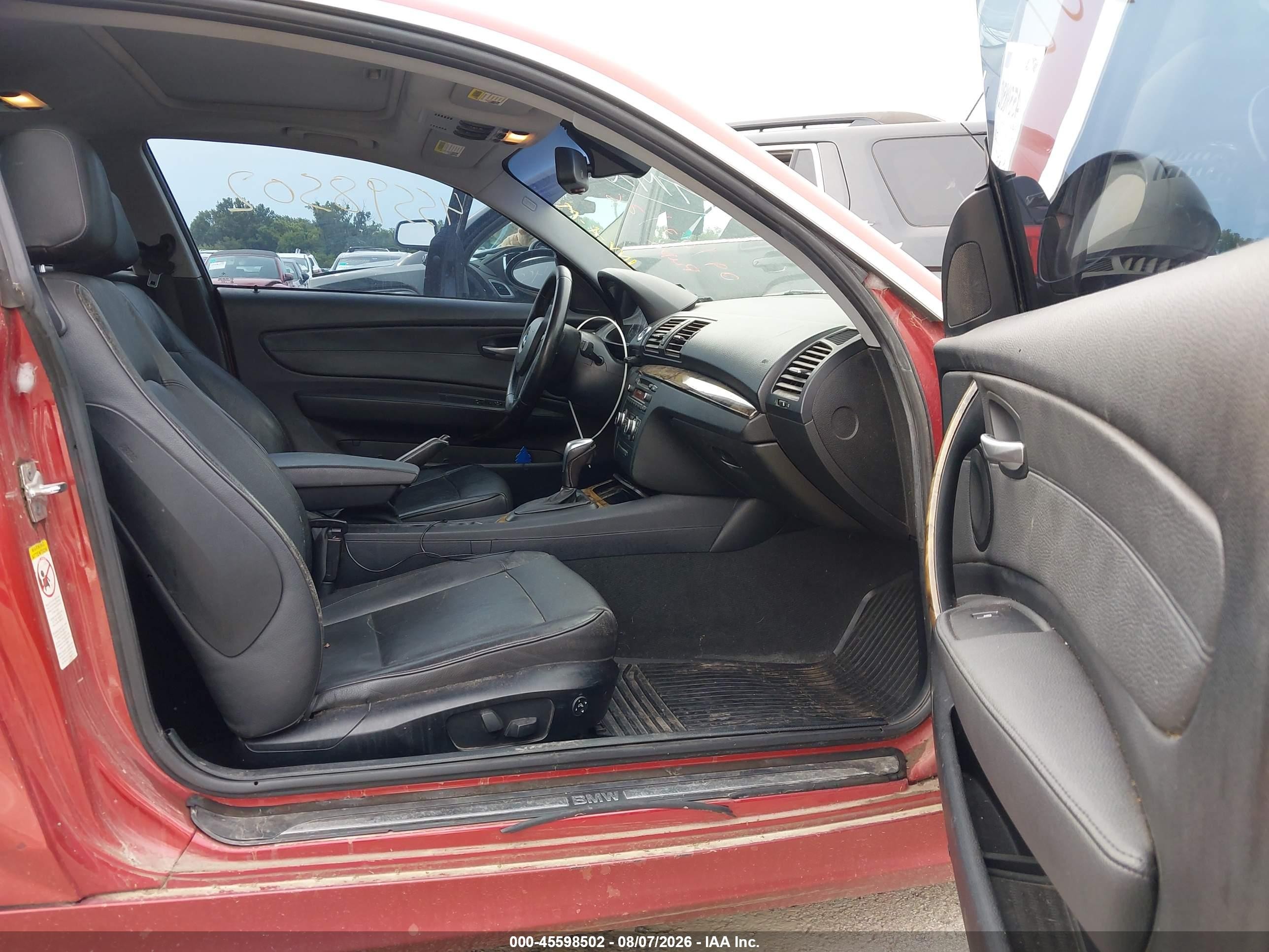 2008 Bmw 128i   Orange vin: WBAUP735X8VF08357