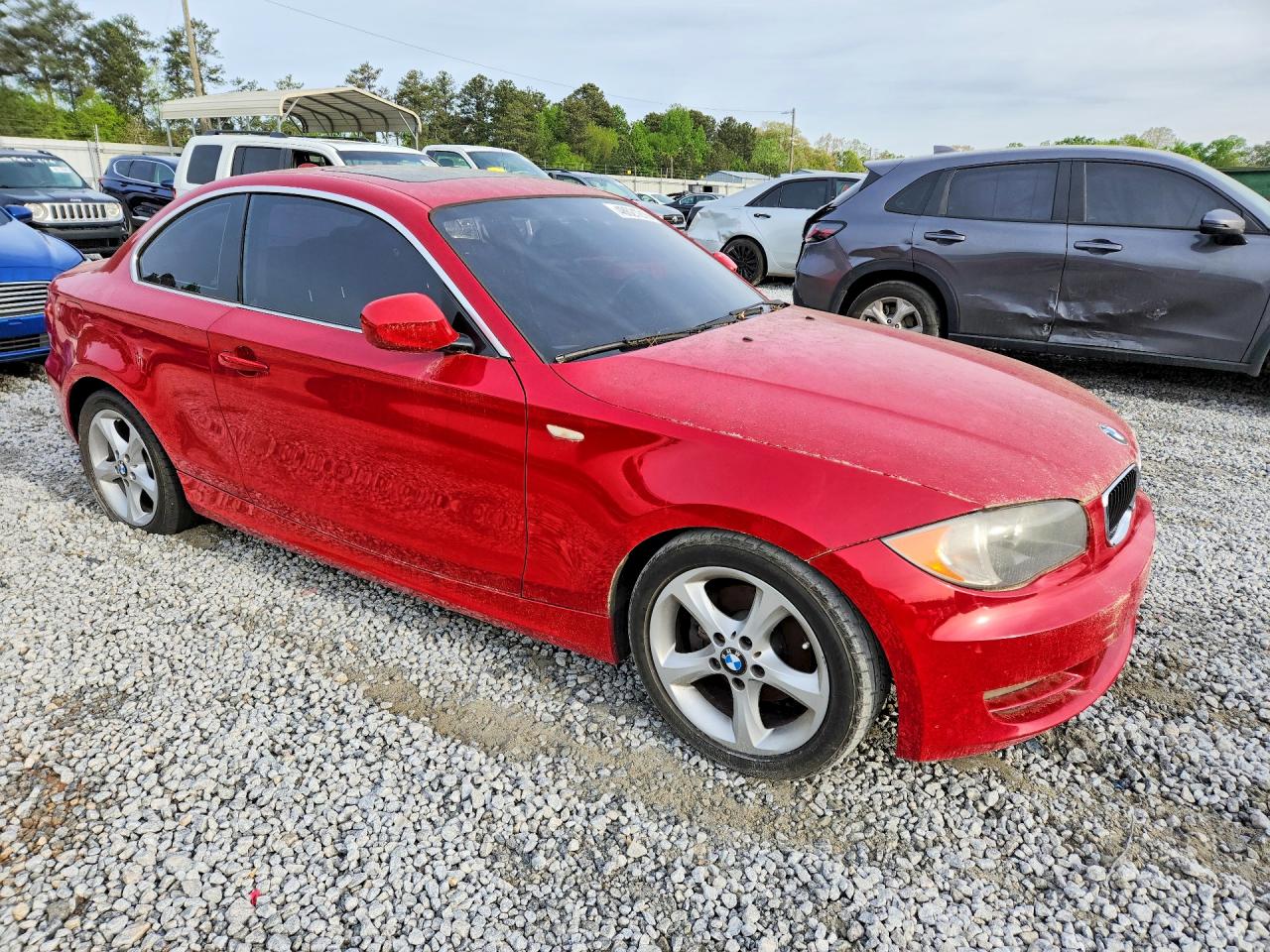 2010 Bmw 128 I Red vin: WBAUP7C50AVK77360