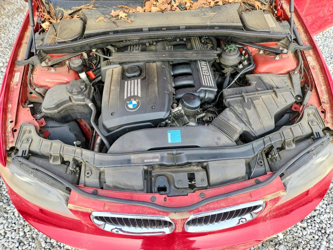 2010 Bmw 128 I Red vin: WBAUP7C50AVK77360