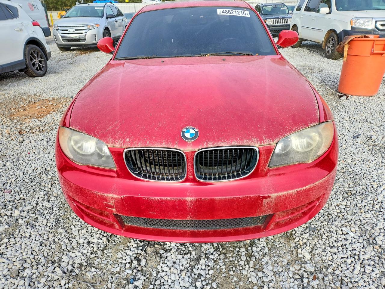 2010 Bmw 128 I Red vin: WBAUP7C50AVK77360