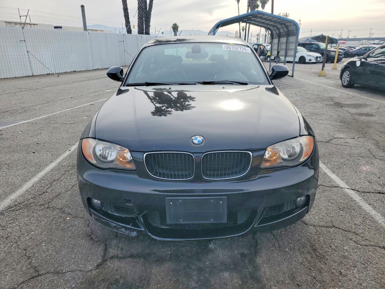 2011 Bmw 128 I Черный vin: WBAUP7C50BVM54670