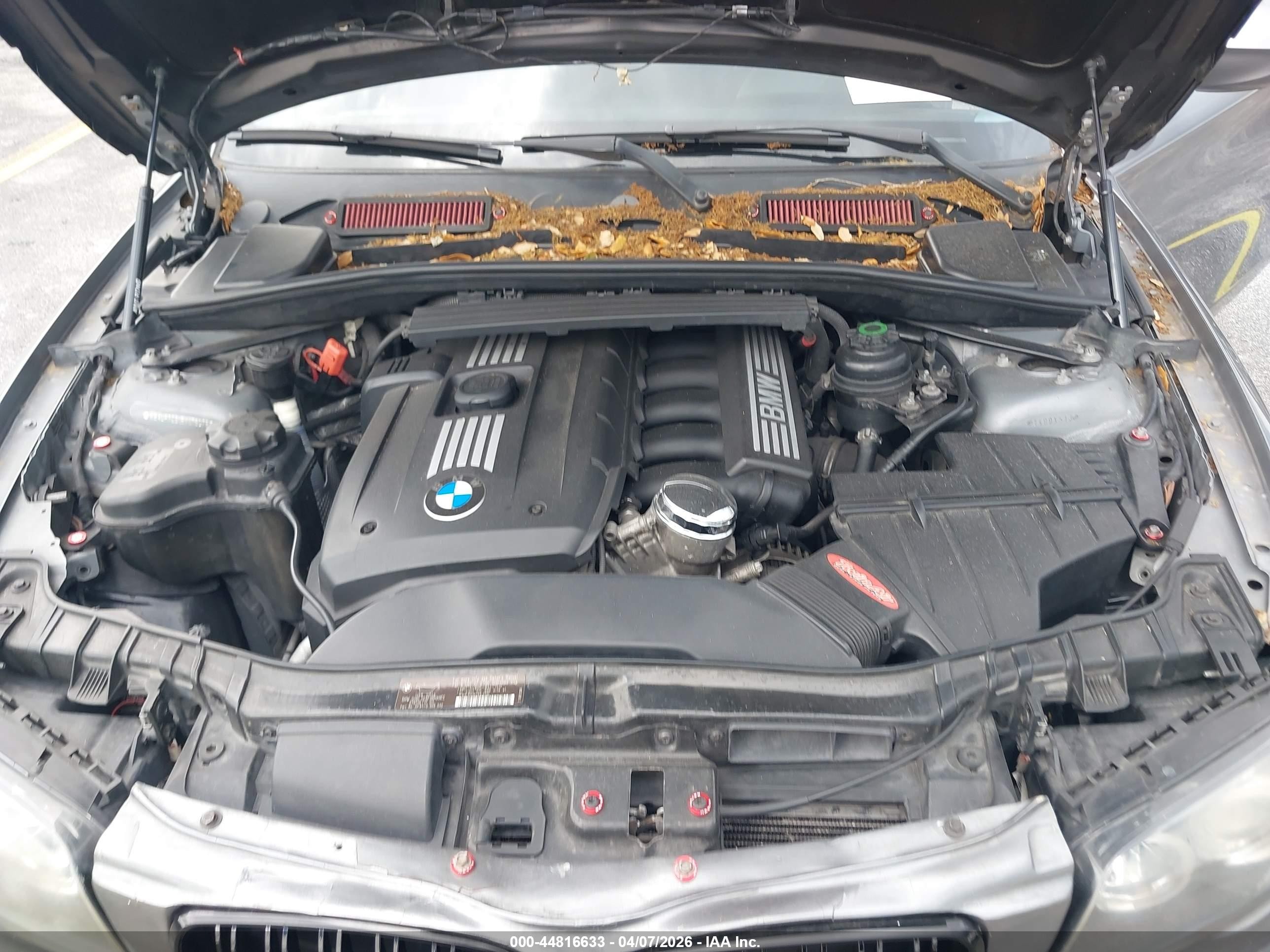 2011 Bmw 128i   Gray vin: WBAUP7C51BVK78079