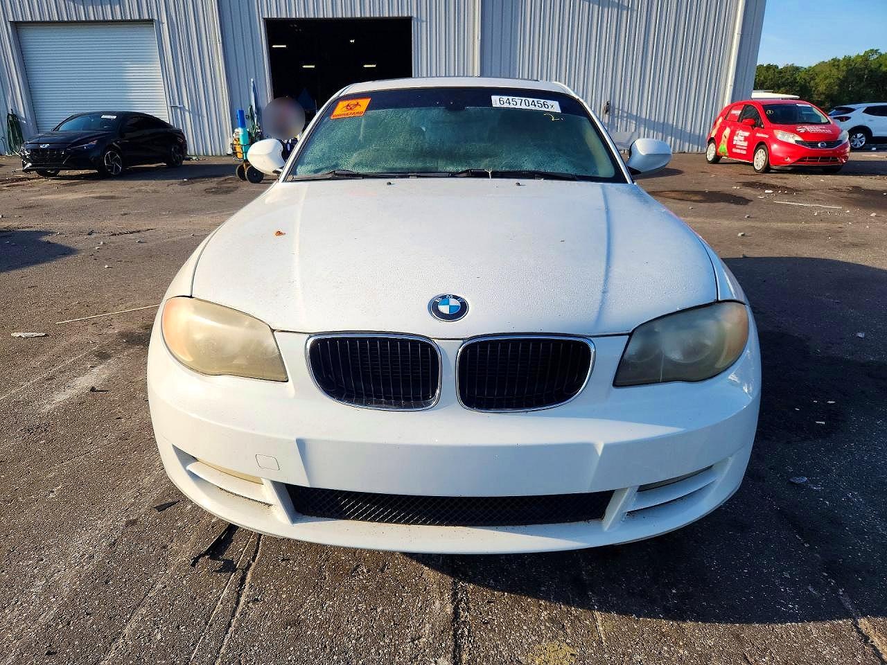 2011 Bmw 128 I Белый vin: WBAUP7C51BVP21427