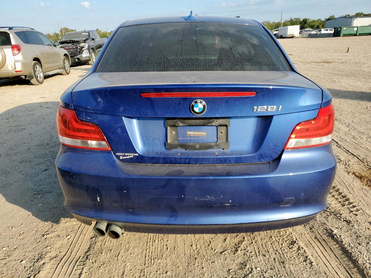 2012 Bmw 128 I Blue vin: WBAUP7C51CVP22336