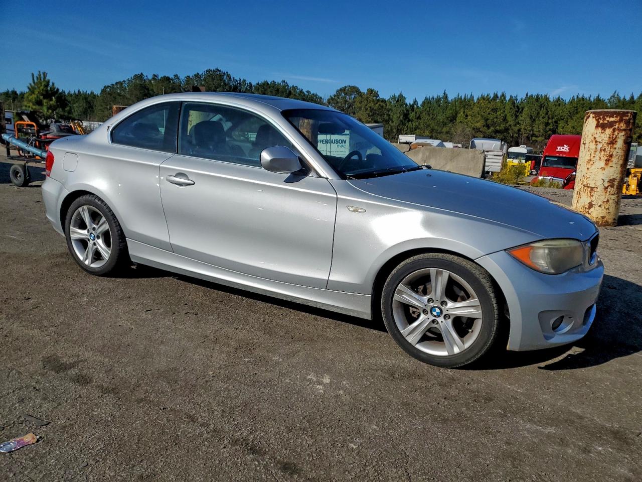 2013 Bmw 128 I Silver vin: WBAUP7C51DVP24864