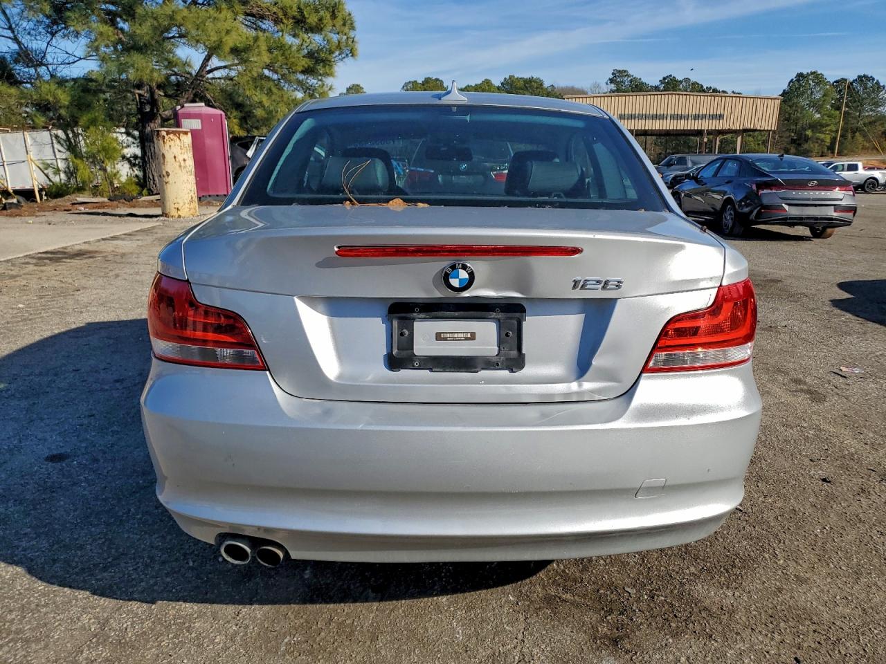 2013 Bmw 128 I Silver vin: WBAUP7C51DVP24864
