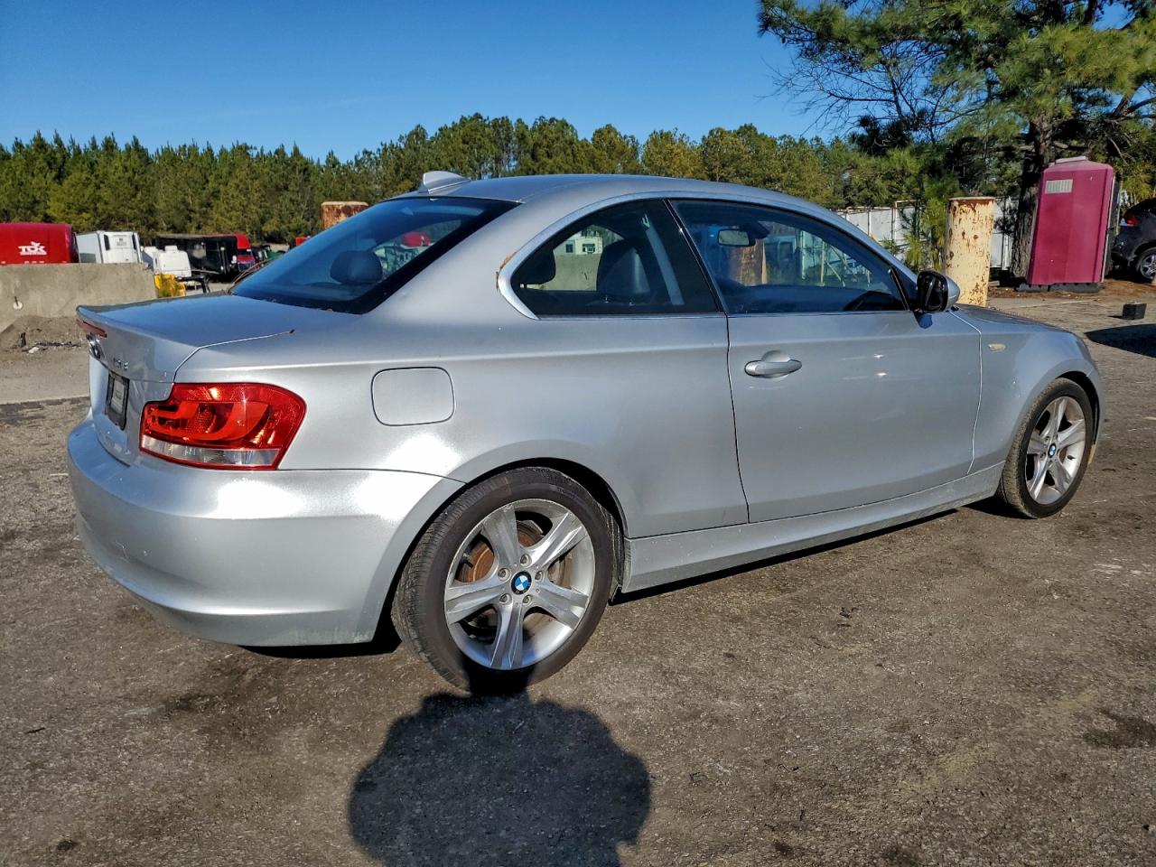 2013 Bmw 128 I Silver vin: WBAUP7C51DVP24864