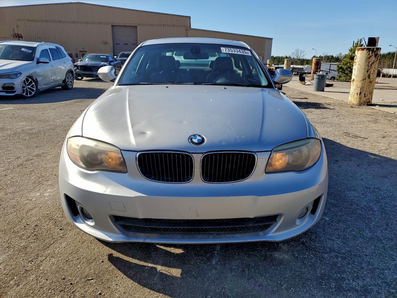 2013 Bmw 128 I Silver vin: WBAUP7C51DVP24864