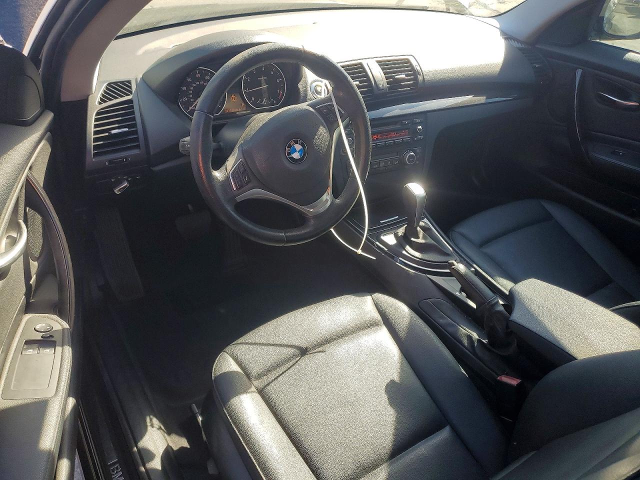 2013 Bmw 128 I Black vin: WBAUP7C51DVP25450